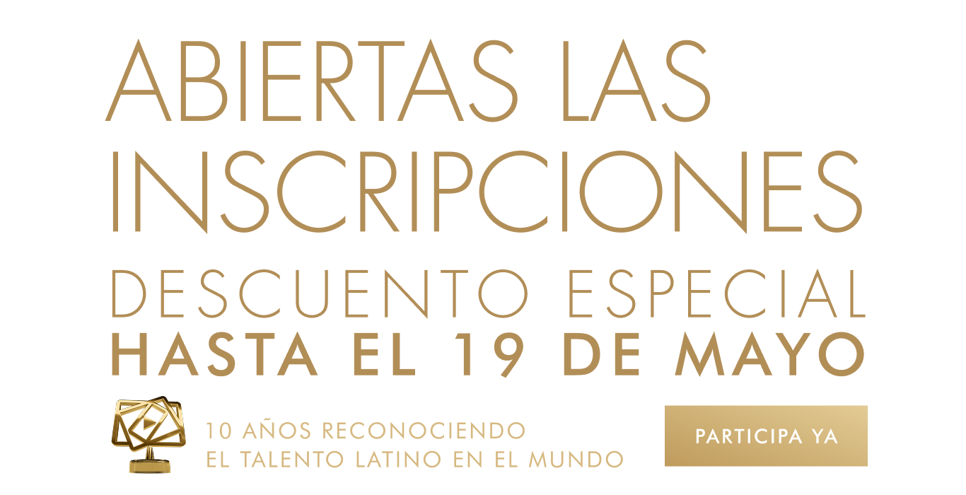 Premios Produ 2026 - Inicio de inscripciones