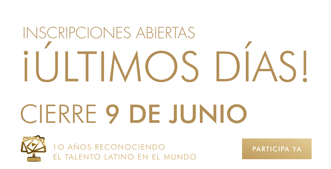 Premios Produ 2026 - Últimos días