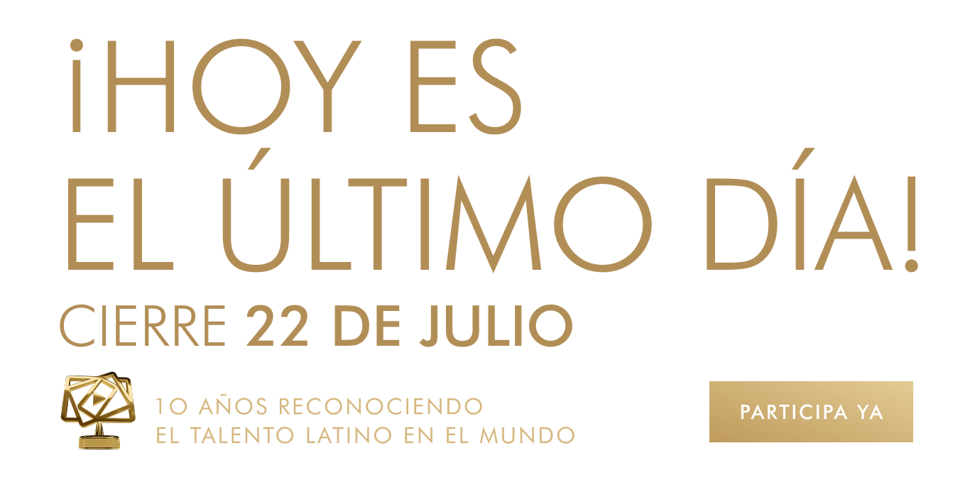Premios Produ 2026 - Hoy es el último día